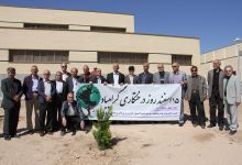 گزارش تصویری مراسم روز درخت کاری در دانشگاه  با حضور ورزشکاران ملی پوش شهرستان شاهرود  